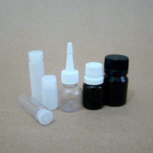 Embalagens de frascos de 5 a 25ml